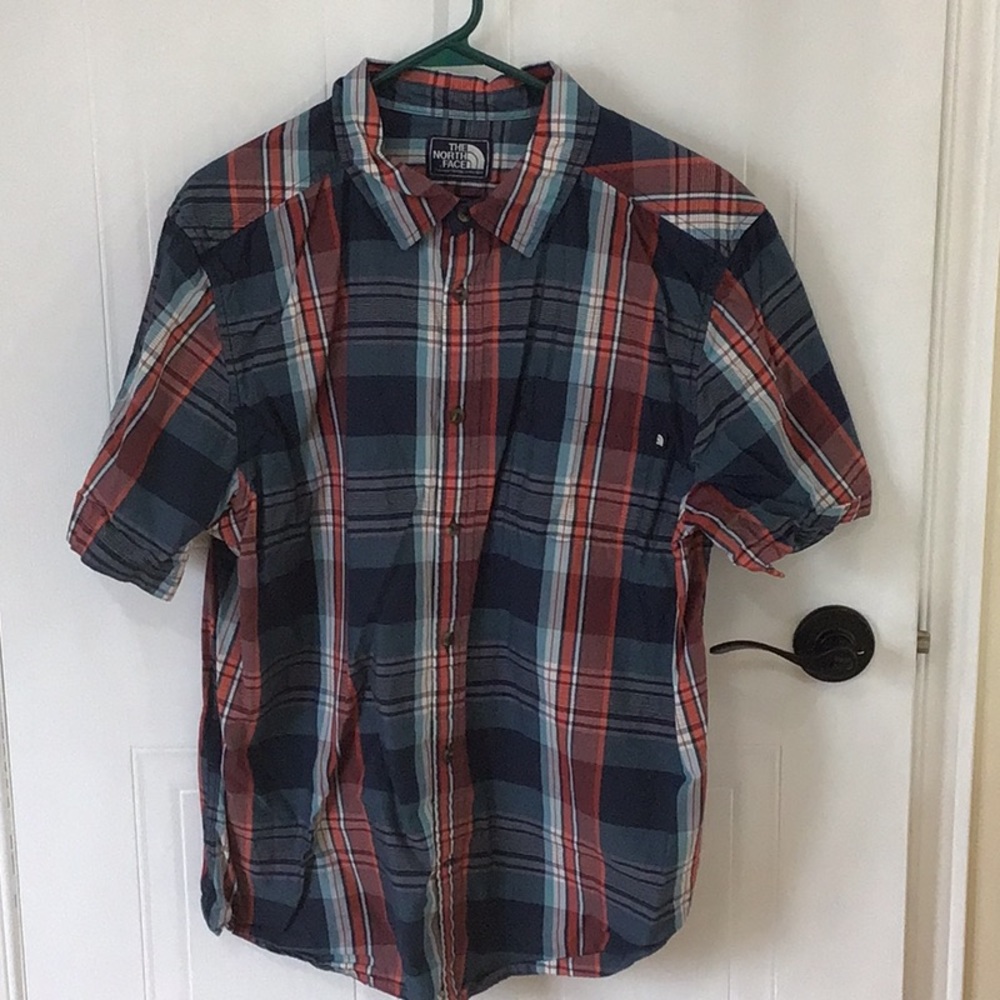 North Face button down shirt